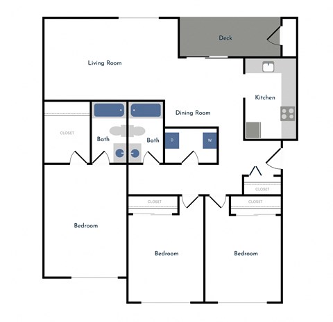 a picture of a floor plan of a house